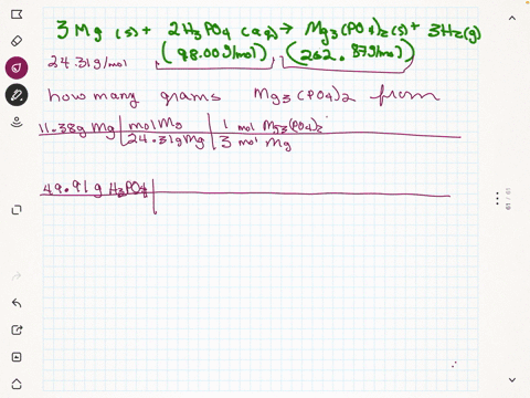 consider-the-following-balanced-chemical-reaction-3mgs-2h3po4aq-mg3po42s-3h2g-9800-gmol-26287-gmol-a-how-many-grams-of-mg3po42-can-be-produced-from-the-reaction-between-1138-grams-of-mg-and-39764