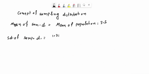 find-the-indicated-probability-let-be-the-number-showing-on-a-fair-six-sided-die-the-distribution-of-x-has-mean-35-and-standard-deviation-171_-if-a-six-sided-die-is-rolled-30-times-what-is-t-55147