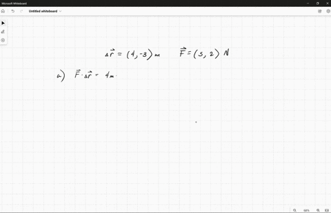 a-particle-moving-in-the-xy-plane-undergoes-a-displacement-given-by-r-4i-3j-m-as-a-constant-force-f-5i-2j-n-acts-on-the-particle-a-find-the-scalar-product-fr-what-is-the-work-done-by-f-on-the-particle