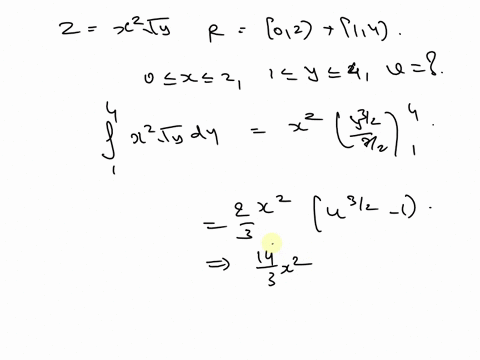 38. Consider the solid region S that lies under the surface