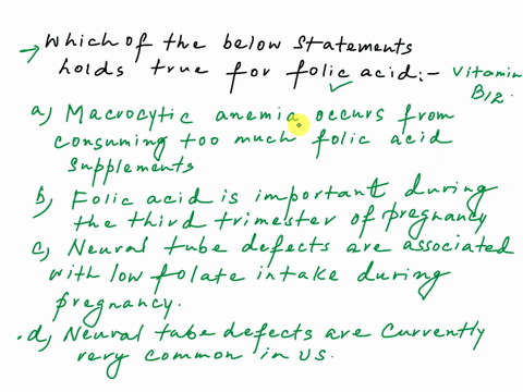 folate-is-an-important-b-vitamin-that-is-part-of-a-healthy-and-well-balanced-diet-many-foods-are-now-supplemented-with-folate-to-ensure-adequate-consumption-select-the-correct-statement-abou-92399