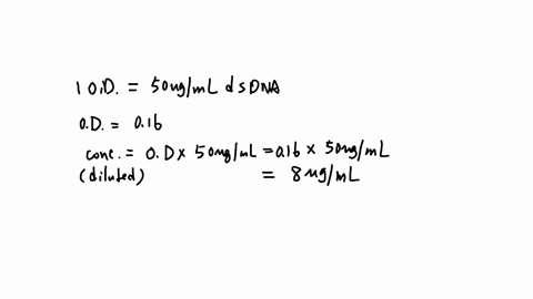 you-have-isolated-plasmid-vector-dna-and-suspend-in-400-l-to-determine-the-concentration-you-take-3-l-of-the-dna-sample-and-dilute-it-with-147-l-of-dh2o-you-then-take-a-reading-of-the-dna-on-46037