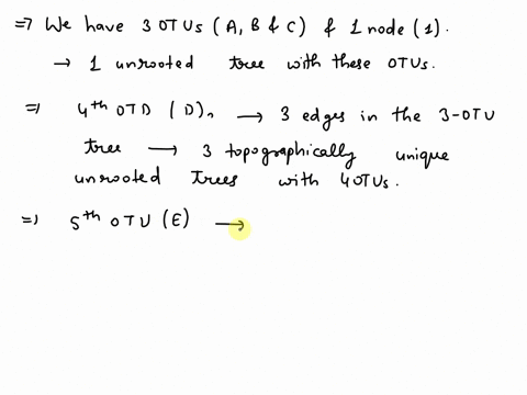 figure-a-figure-b-when-three-operational-units-otus-a-b-and-c-are-concerned-one-can-make-one-bifurcating-unrooted-tree-with-one-node_-1as-shown-in-figure-if-one-more-otu-d-is-added-to-the-tr-67302