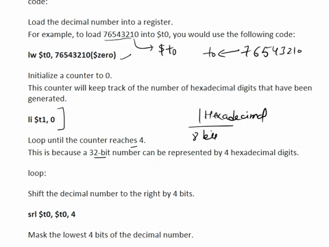 in-mips-assembly-how-do-you-convert-decimal-to-hexadecimal-32-bit-for-example-76543210-is-0x48ff4ea-what-code-would-convert-this-59637