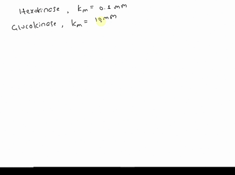 hexokinase-has-a-km-of-01-mm-for-glucose-whereas-glucokinase-has-a-km-of-10-mm-for-glucose-what-does-that-mean-for-their-relative-affinities-for-glucose-select-one-a-glucokinase-has-a-higher-25293