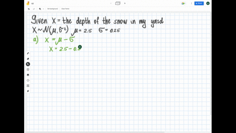 the-depth-of-the-snow-in-my-yard-is-normally-distributed-with-a-mean-of-25-inches-and-a-standard-deviation-of-025-inches_-what-value-is-one-standard-deviation-below-the-mean-225-inches-what-08688