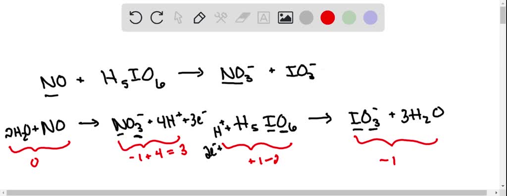 SOLVED: When the following redox equation is correctly balanced in acid ...