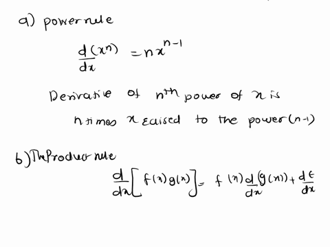 state-the-following-differentiation-rules-in-plain-clear-english-as-well-as-symbols-for-example-the-quotient-rule-in-symbols-in-english-the-derivative-of-the-quotient-of-two-functions-is-the-18506