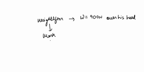 a-weight-lifter-holds-900-n-over-his-head-is-he-doing-work-on-the-weights-28514