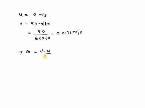 a-car-accelerates-uniformly-from-rest-to-a-speed-of-500-mih-in-130-s-a-find-the-distance-the-car-travels-during-this-time-m-b-find-the-constant-acceleration-of-the-car-ms2-34908