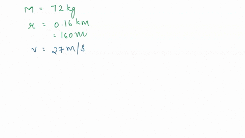 a-car-travels-along-the-perimeter-of-a-vertical-circle-radius-016-km-at-constant-speed-of-27-ms-what-is-the-magnitude-of-the-resultant-force-on-the-72-kg-driver-of-the-car-at-the-lowest-poin-76223