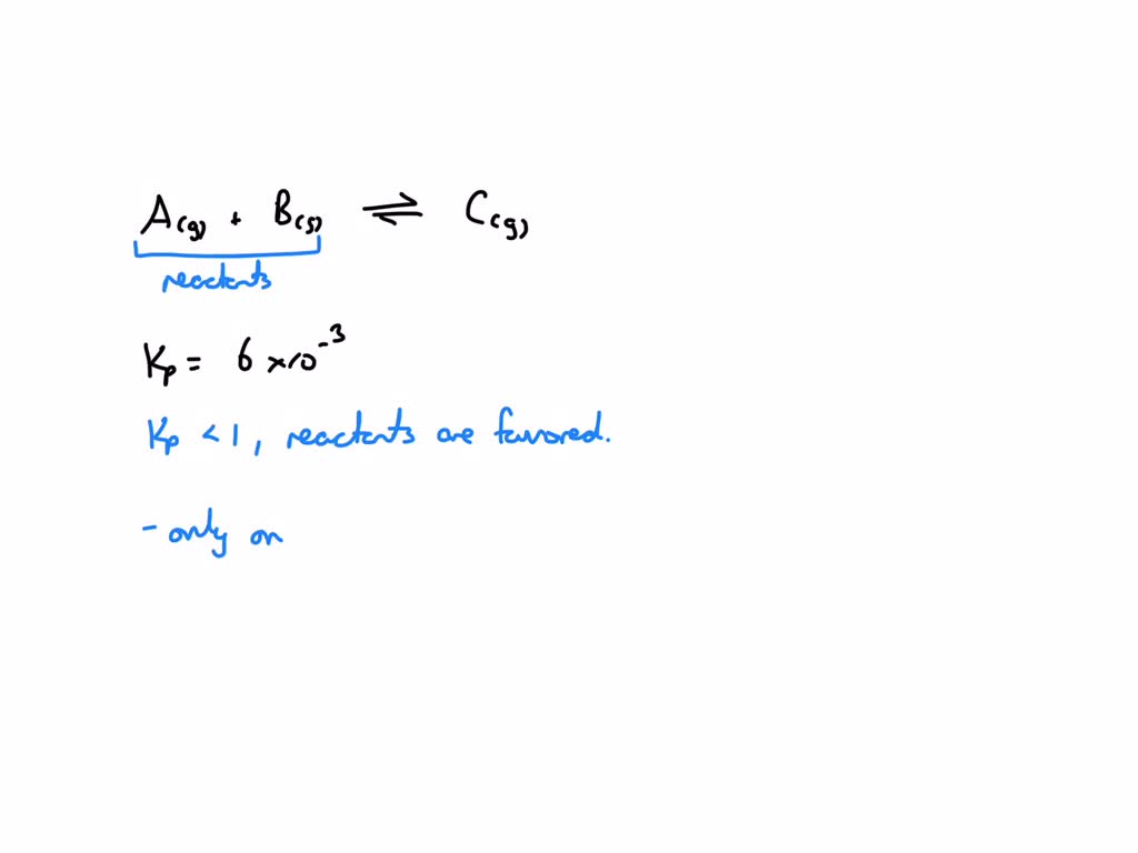 SOLVED: Consider The Following Equilibrium Reaction: A (g) + B (s) ⇌ C ...