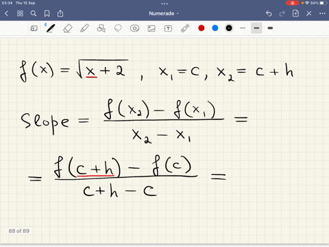 point-find-the-slope-of-the-secant-line-between-the-values-x1-and-x2-for-the-function-given-below-fx-vx2-x1-cx-hc-2-the-slope-is-simplify-your-answer-completely-and-in-such-a-way-that-the-de-30425