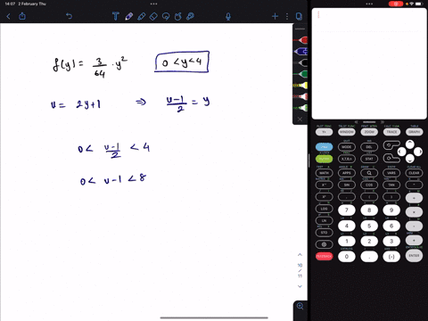 let-y-be-a-random-variable-with-pdf-fy-364-y2-0-y-4-let-u-2y-1-find-the-distribution-of-u-using-the-cdf-method