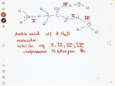 an-acetic-acid-molecule-ch3cooh-is-shown-interacting-with-three-water-molecules-which-of-the-labeled-interactions-are-hydrogen-bonding-interactions-hm-iv-0-ill-and-iv-il-only-ill-and-iv-land-84882