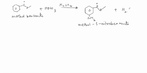 write-the-mechanism-of-the-reaction-of-methyl-benzoate-to-form-methyl-3-nitrobenzoate-show-arrow-movement-in-nitration-34472