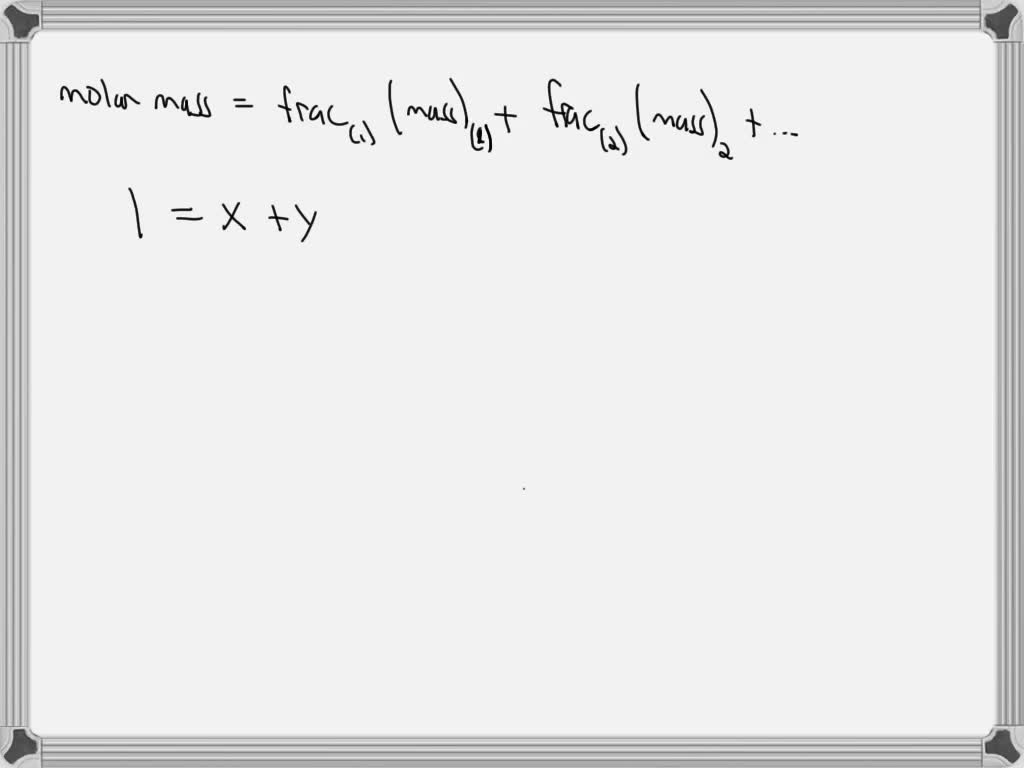 SOLVED Two naturally occurring isotopes exist for bromine The masses