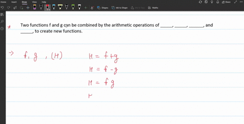 fill-in-the-blanks-two-functions-f-and-g-can-be-combined-by-the-arithmetic-operations-of-________-__-13074