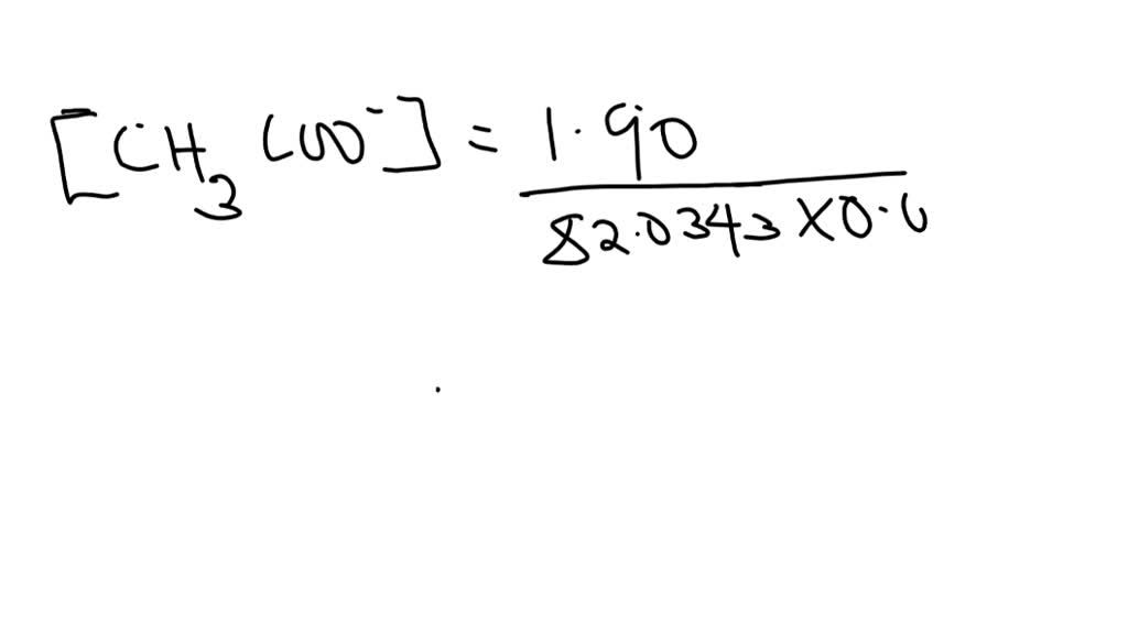 SOLVED: Calculate the pH of a buffer solution prepared by dissolving 1. ...