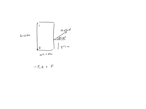 a-30-kg-uniform-door-has-a-width-of-122-m-and-a-height-of-25-m-the-door-is-mounted-on-a-post-by-a-pair-of-hinges-marked-as-1-and-2at-the-top-and-bottom-of-the-door-an-external-applied-force-14144