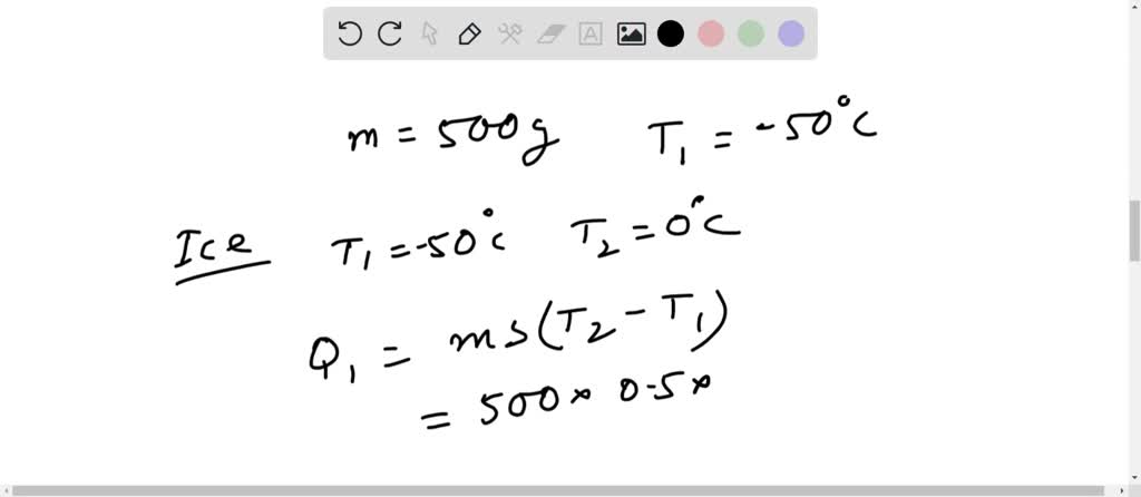 SOLVED: The topic is calorimetry; completely melting an ice cube in ...