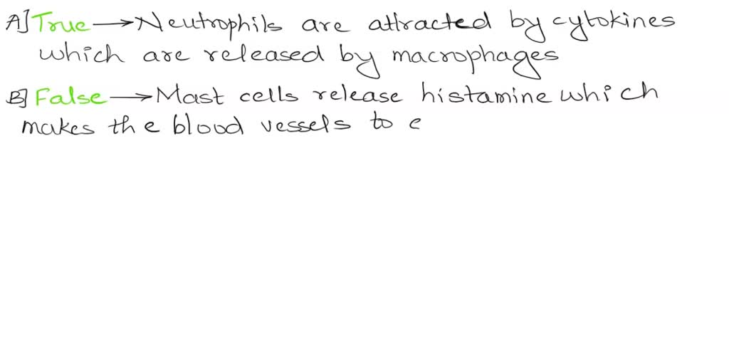 Which Statement Regarding Infection And Inflammation Is Correct SOLVED: 7. Which statement about the inflammation process is NOT true