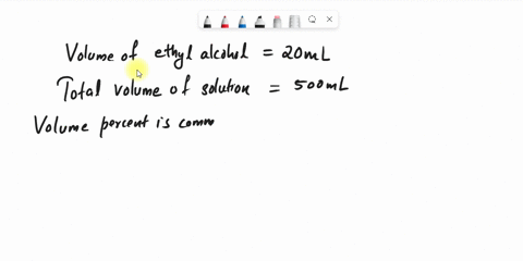 twenty-milliliters-of-ethyl-alcohol-is-present-in-500-ml-wine-what-is-the-percent-by-volume-48291