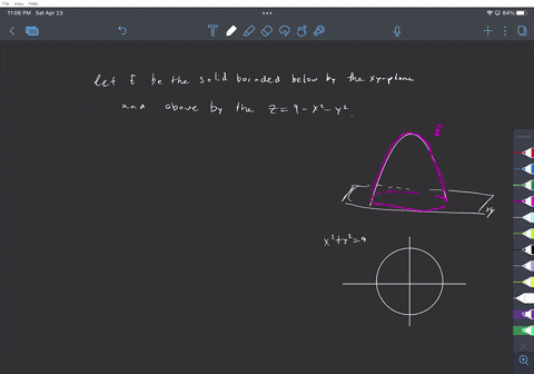 integrate-the-function-x2y214-over-the-region-e-that-is-bounded-by-the-xy-plane-below-and-above-by-the-paraboloid-z94x24y2-using-cylindrical-coordinates-12055