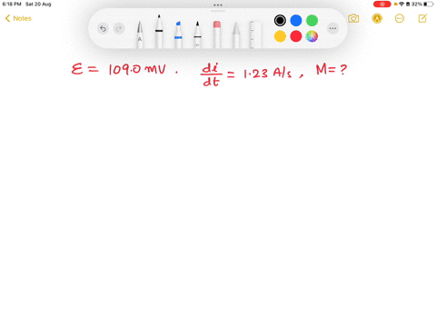 an-emf-of-1090-mv-is-induced-in-the-windings-of-a-coil-when-the-current-in-a-nearby-coil-is-increasing-at-the-rate-of-123-as-what-is-the-mutual-inductance-of-the-two-coils-mh-05673