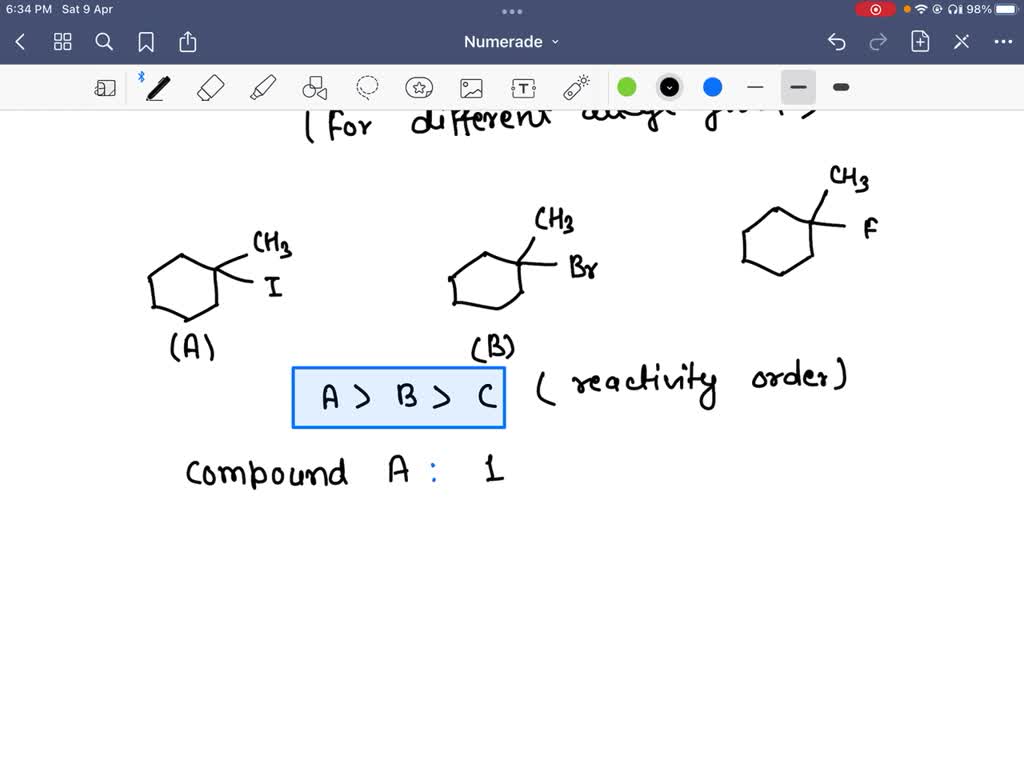 SOLVED: Order Each Of The Sets Of Compounds With Respect To Sil ...