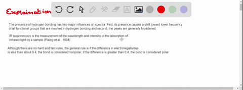 question-3-3-pts-ir-spectroscopy-measures-the-interaction-of-matter-your-sample-with-select-light-which-causes-selece-in-the-covalent-bands-of-molecules-which-can-be-interpreted-to-determine-30137