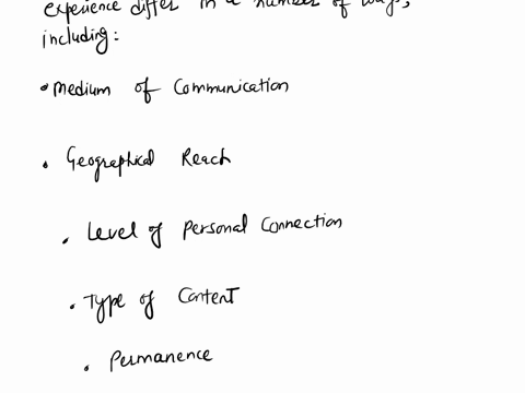 how-do-you-differentiate-online-sharing-of-experiencematerials-from-personal-and-face-to-face-sharing-experience-93679