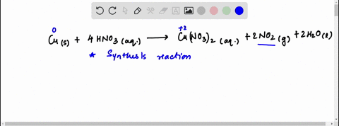 cus-4hno3aq-cuno32-aq-2-no2-g-2-h2o