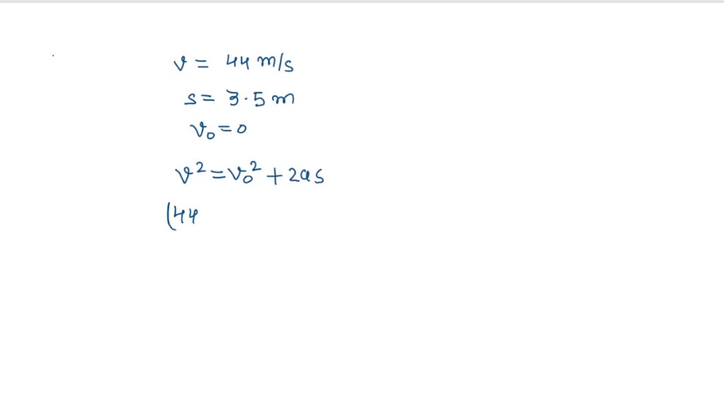 SOLVED A baseball pitcher throws a fastball at a speed of 44 m/s. The