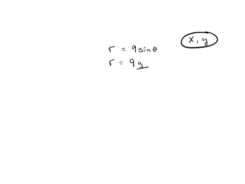 the-letters-and-represent-polar-coordinates-write-the-given-equation-using-rectangular-coordinates-xy-r9sin-complete-the-general-form-of-the-equation-using-rectangular-coordinates-66598