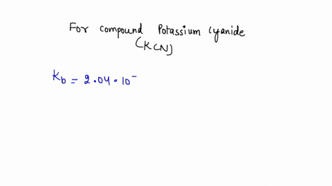 how-many-grams-of-nacn-would-you-need-to-dissolve-in-enough-water-to-make-exactly-250-ml-of-solution-with-a-ph-of-1000-kb-for-cn-204-x-10-5-27506