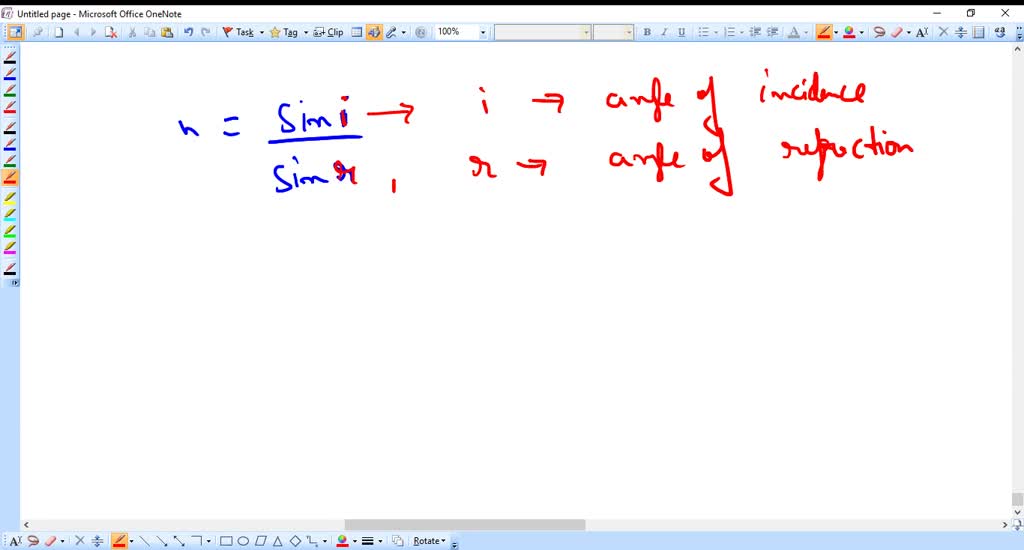 SOLVED: Calculate the angle of incidence of light ray incident on ...