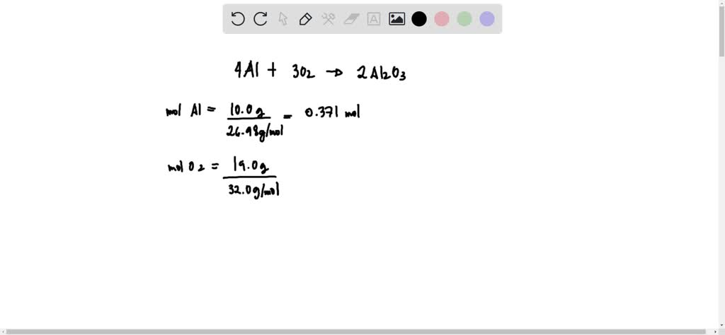 SOLVED: How many grams of aluminum oxide are produced according to the ...