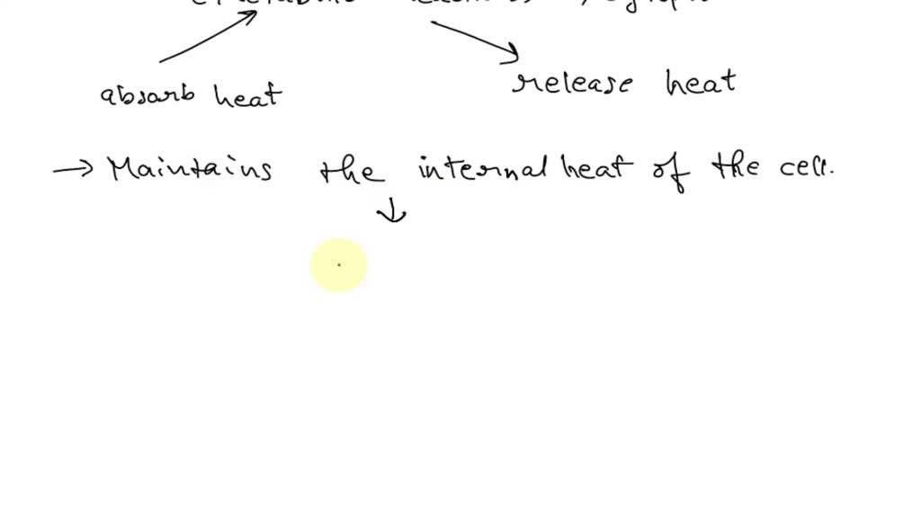 Most Cells Cannot Harness Heat To Perform Work Because __________.