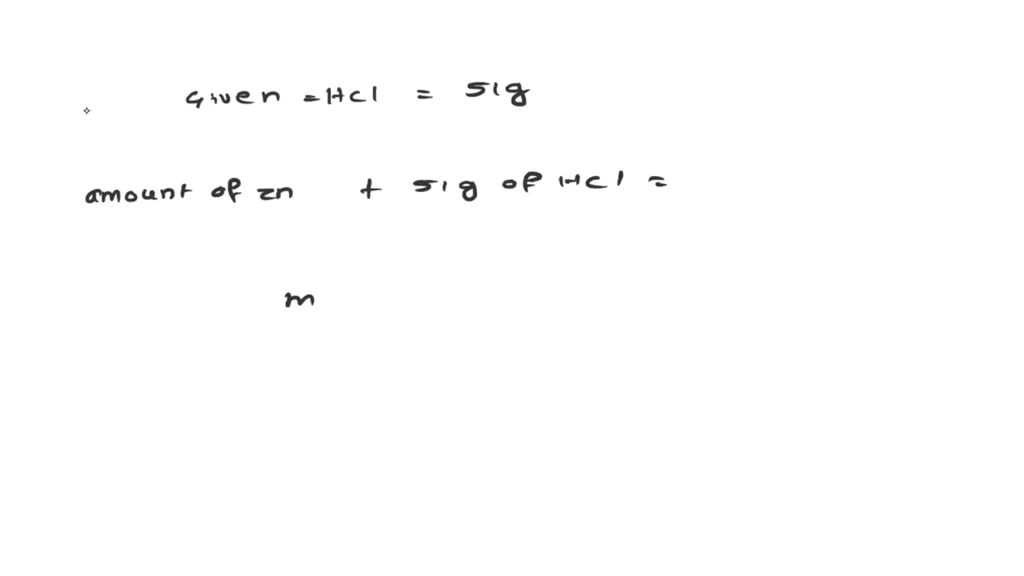 SOLVED 52.3 g of Zinc metal is reacted with a solution containing 51.0