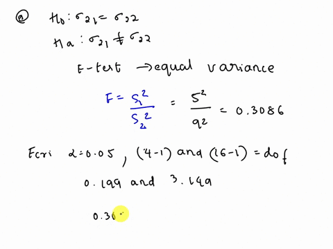 suppose-two-independent-random-samples-of-sizes-n1-5-and-n2-16-that-have-been-taken-from-two-normally-distributed-populations-having-variances-21-and-22-give-sample-standard-deviations-of-s1-41632