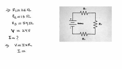 question-8-3-points-determine-the-current-in-the-circuit-ifa-24-v-battery-is-connected-to-resistors-as-shown-below-when-r1-26-q-rz-13-0-r3-59-0-battery-your-answer-answer-units-95066
