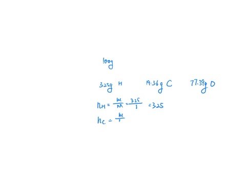 what-is-the-empirical-formula-of-a-compound-composed-of-325-hydrogen-h-1936-carbon-c-and-7739-oxygen-o-by-mass