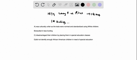 parents-of-african-american-students-filed-a-case-against-the-state-of-california-in-1979-because-they-believed-the-testing-method-used-to-identify-students-with-learning-disabilities_______-58627