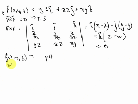 show-that-fxy2-yzixz-jxyk-is-a-conservative-vector-field-and-find-a-potential-function-fxyz-such-that-f-gradf-ans-xyzc-9-ii-evaluate-the-work-done-by-f-acting-on-an-object-as-it-moves-along-05769