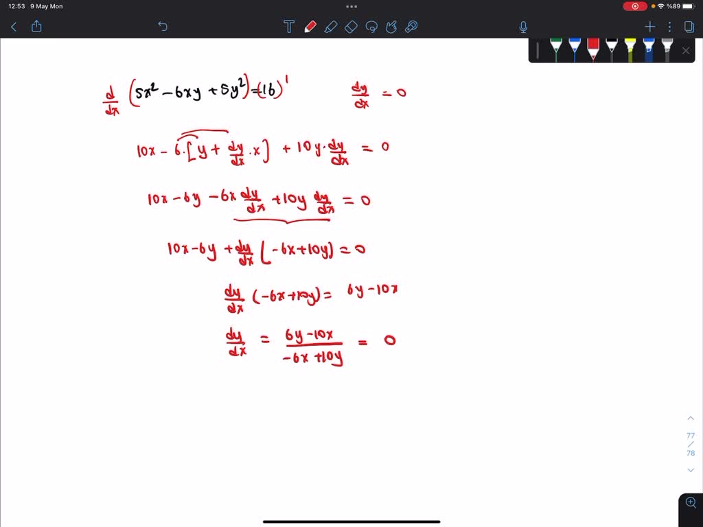 solved-let-5x-2-6xy-5y-2-16-find-the-two-points-on-the-graph-of