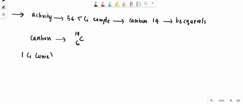 what-is-the-activity-of-a-565-ci-sample-of-carbon-14-in-becquerels-72301