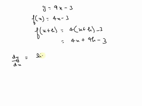 find-the-derivative-by-the-delta-method-y4-x-3-95843