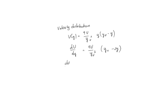 athe-velocity-distribution-of-flow-over-a-plate-is-parabolic-with-vortex-30cm-from-the-plate-where-the-velocity-is-180-cms-if-the-viscosity-of-the-fluid-is-09-n-sm2-find-the-velocity-gradien-95203