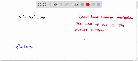 find-the-lcm-of-each-set-of-polynomials-x3-4-x2-5-x-x26-x5-43565
